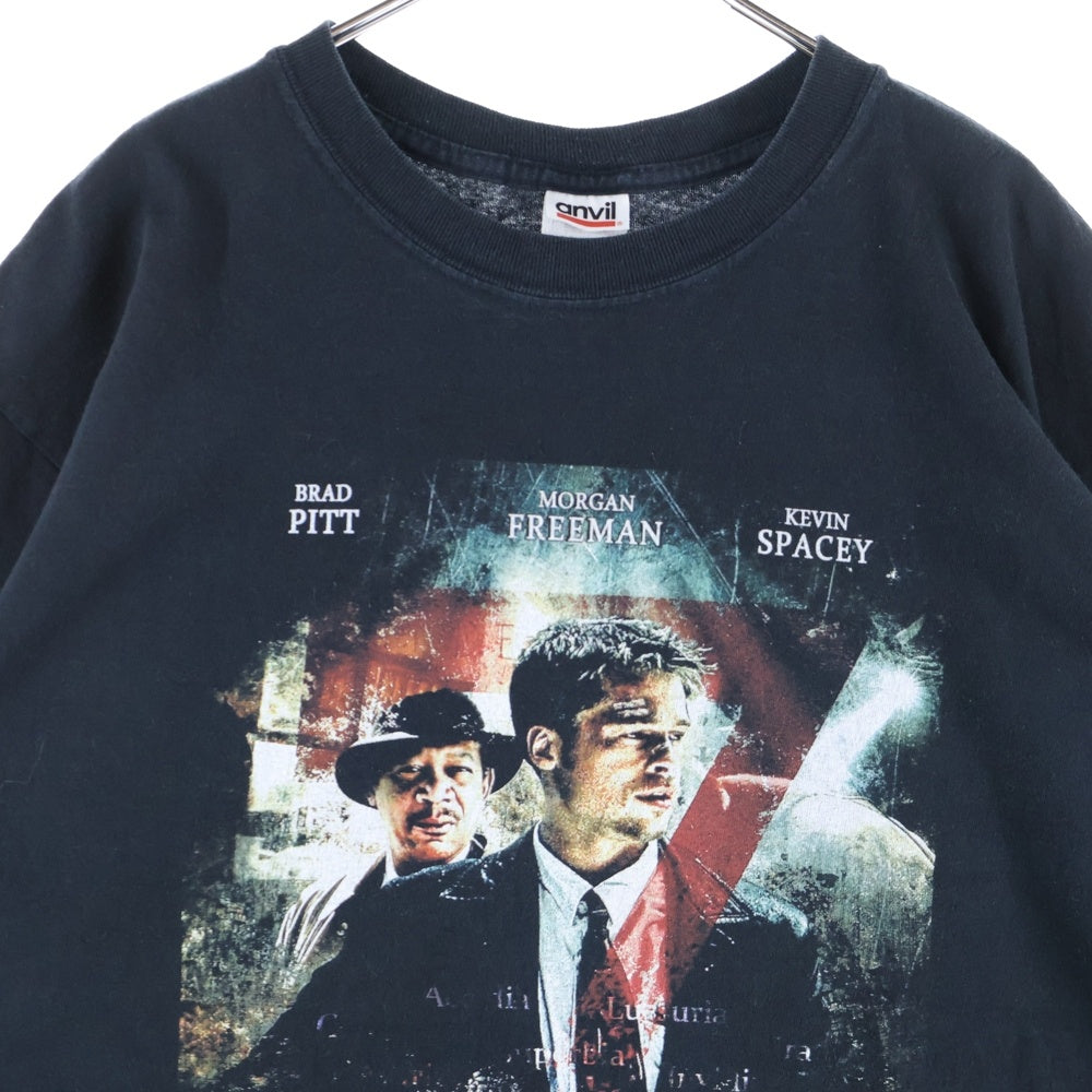 VINTAGE(ヴィンテージ) 00S SE7VEN セブン プリント 半袖Tシャツ ブラック