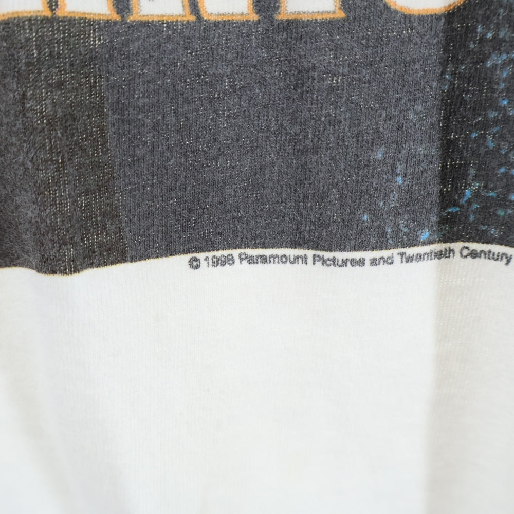 VINTAGE(ヴィンテージ) 90s TITANIC MOVIE TEE タイタニック Tシャツ 半袖カットソー ホワイト