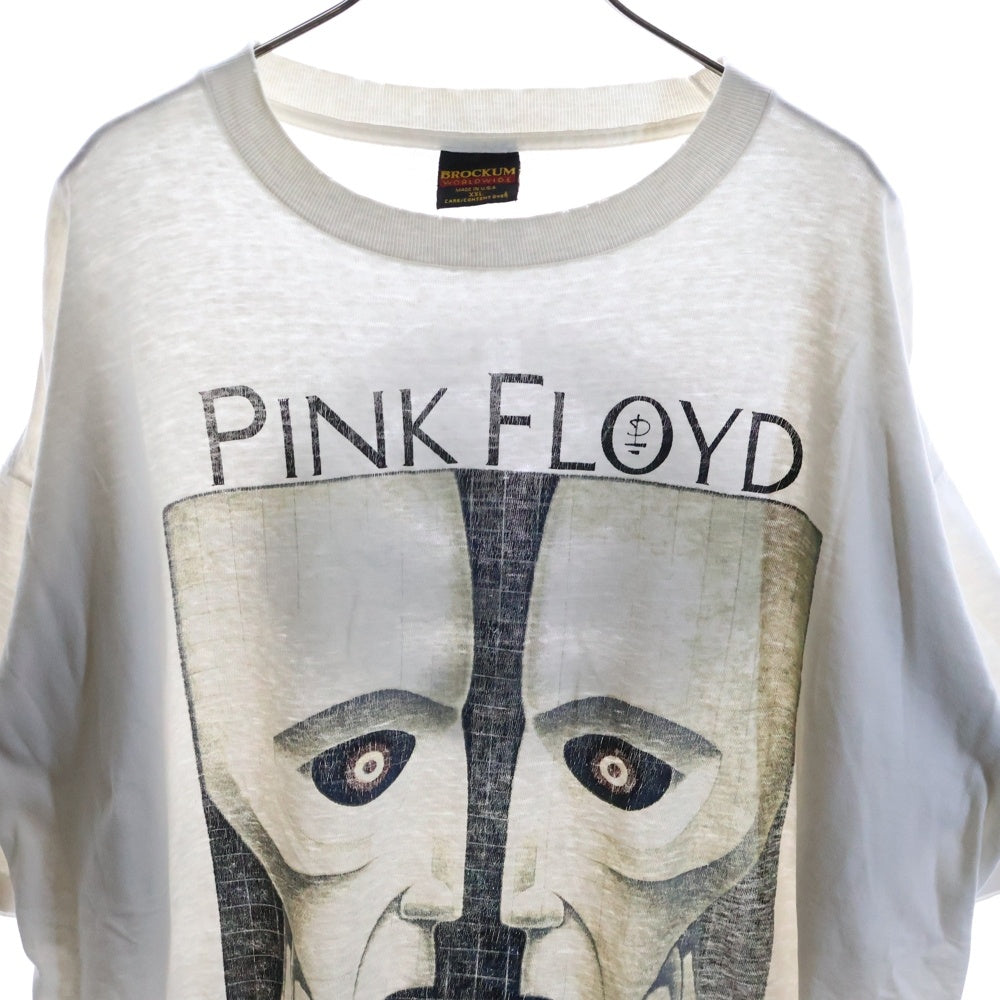 VINTAGE(ヴィンテージ) 90s PINK FLOYD DIVISION BELL ピンクフロイド ディヴィジョン 両面プリント Tシャツ 半袖カットソー ホワイト