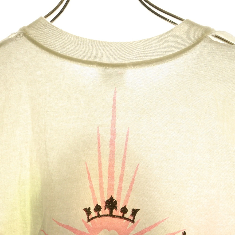 VINTAGE(ヴィンテージ) 80s MADONNA LIKE A PRAYER マドンナ 両面プリント 半袖Tシャツ カットソー ホワイト