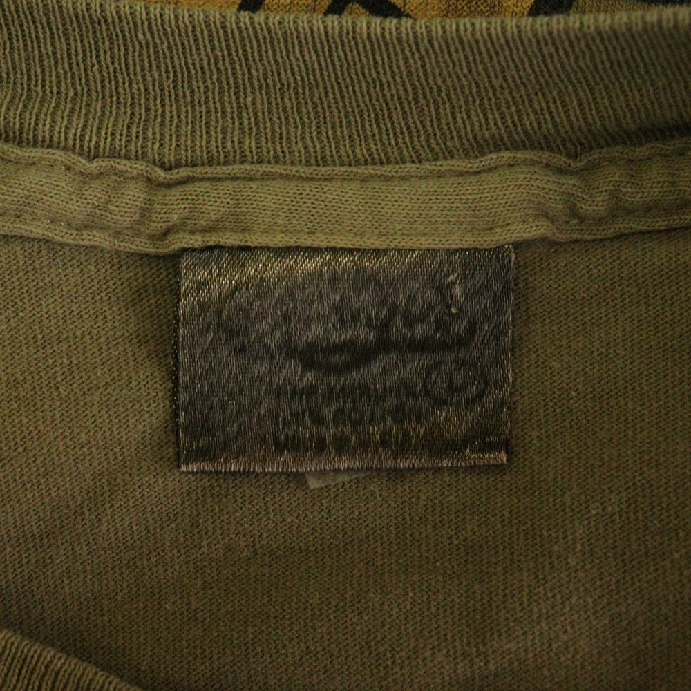 VINTAGE(ヴィンテージ) 90s PEANUTS CHARLIE BROWN PIGPEN MESSWEAR CK ピーナッツ パロディTシャツ 両面プリント 半袖Tシャツ カットソー ブラウン