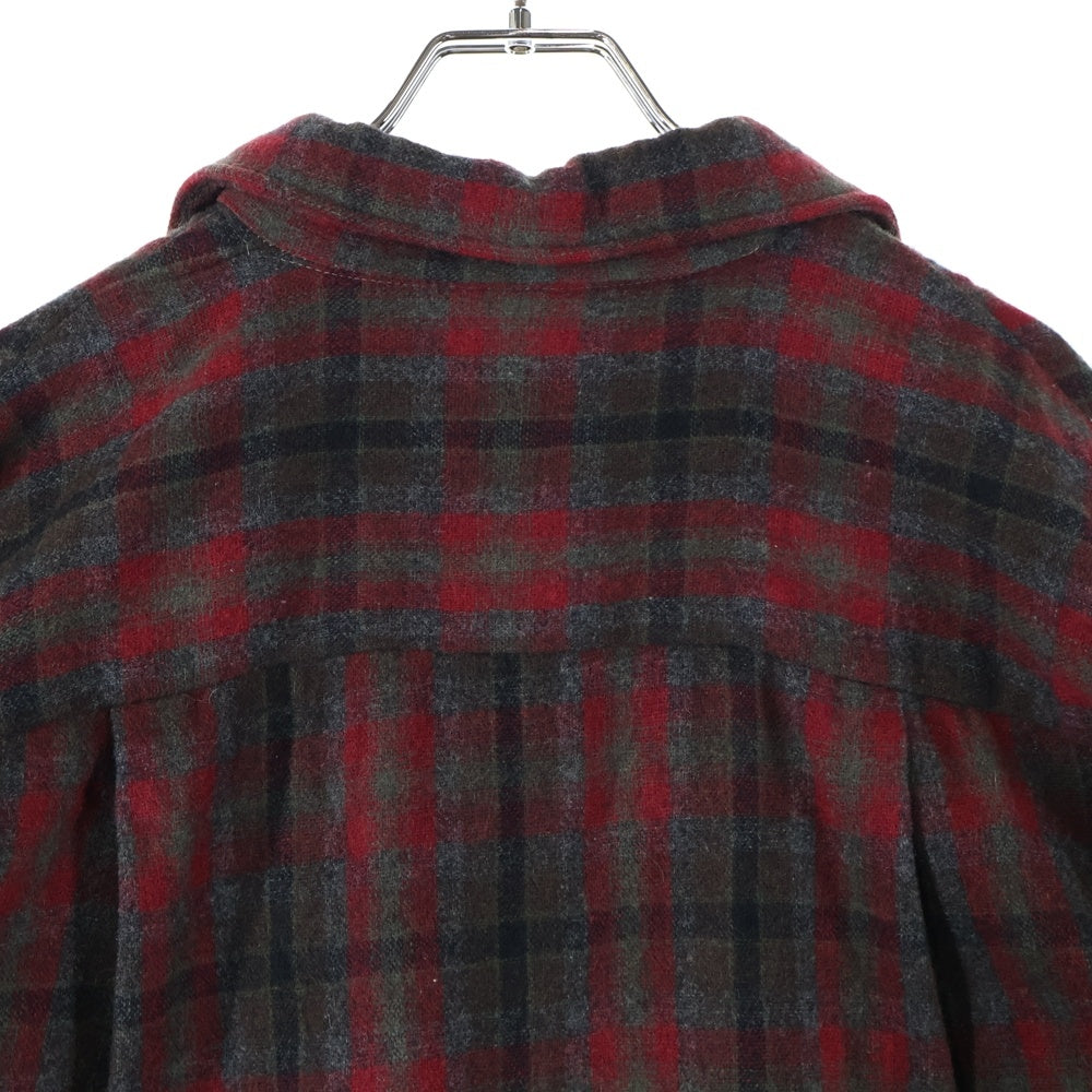 VINTAGE(ヴィンテージ) 60s TOWNCRAFT PENNEYS タウンクラフト ペニーズ ネルチェック 長袖シャツ レッド