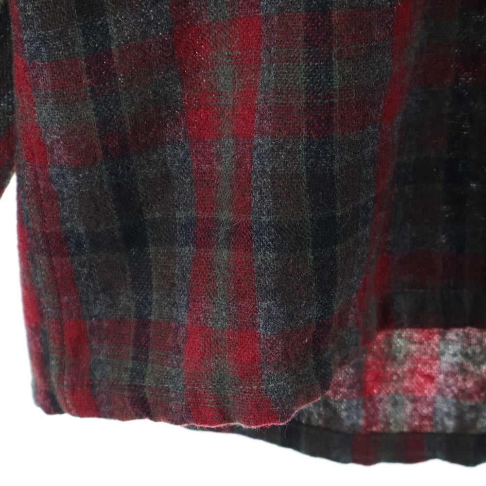 VINTAGE(ヴィンテージ) 60s TOWNCRAFT PENNEYS タウンクラフト ペニーズ ネルチェック 長袖シャツ レッド