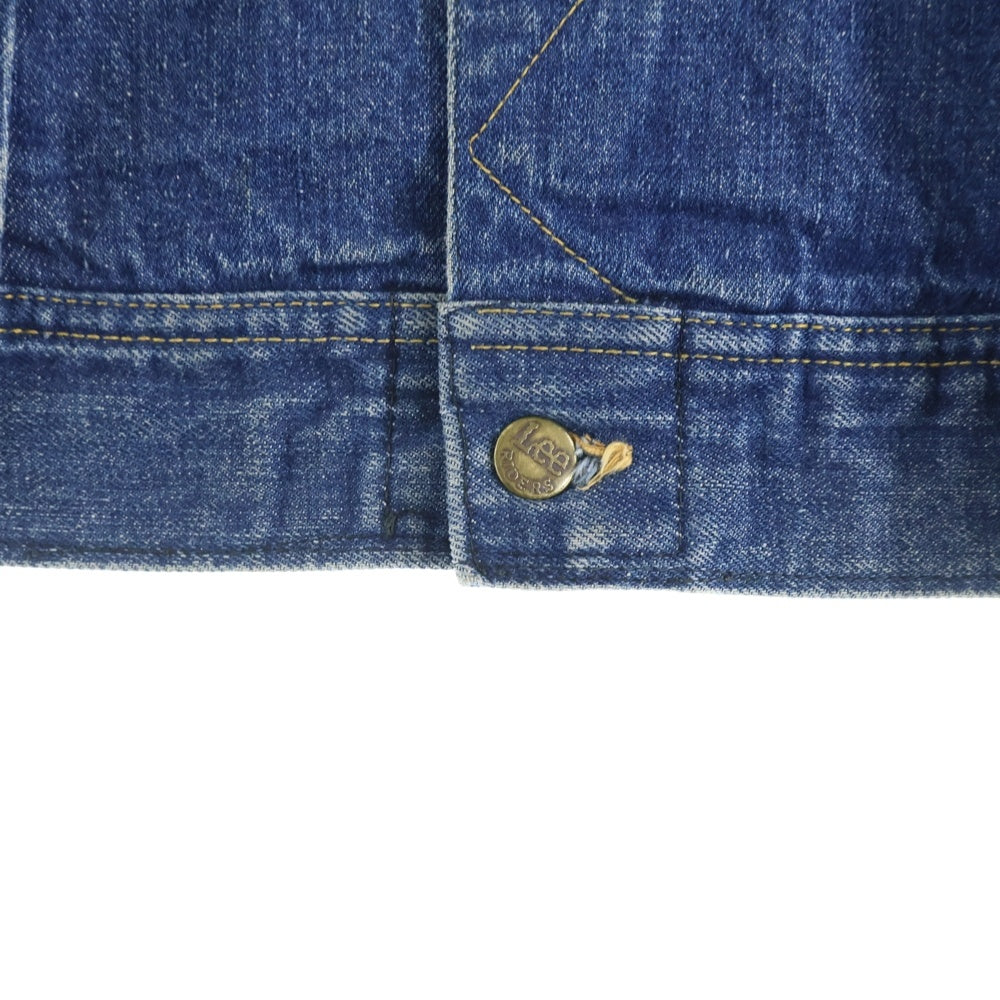 LEE(リー) 70s STORM RIDER ストームライダー ブランケット デニム ジャケット インディゴ