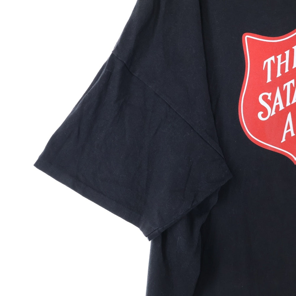 VINTAGE(ヴィンテージ) 90S MARILYN MANSON THE SATANIC ARMY マリリンマンソン サタニックアーミー 両面プリント 半袖Tシャツ ブラック