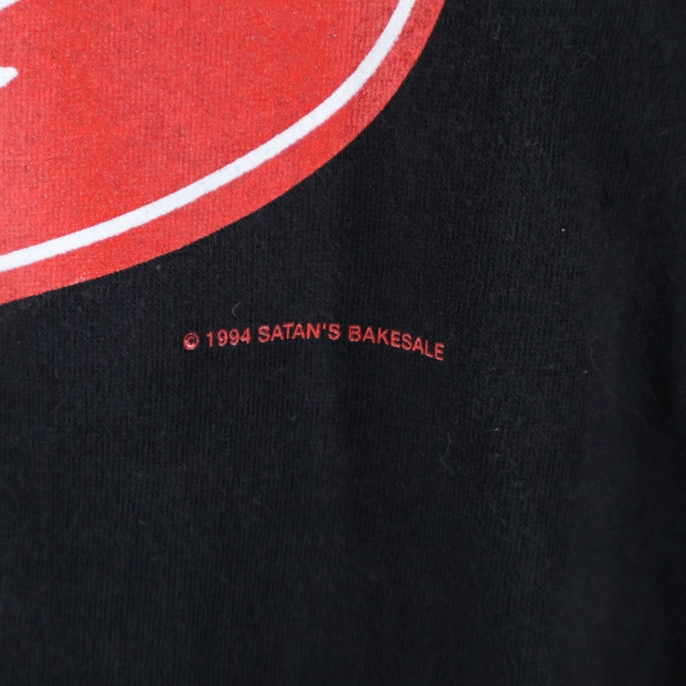 VINTAGE(ヴィンテージ) 90S MARILYN MANSON THE SATANIC ARMY マリリンマンソン サタニックアーミー 両面プリント 半袖Tシャツ ブラック