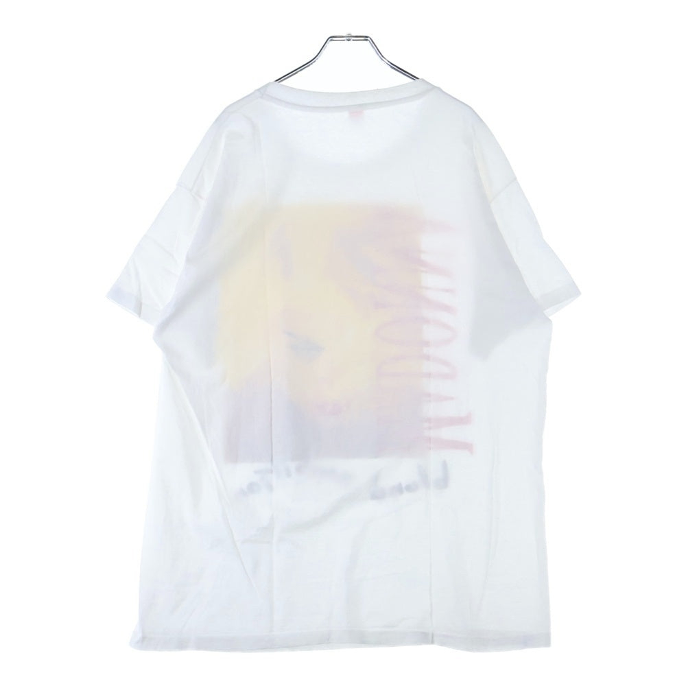VINTAGE(ヴィンテージ) 90s MADONNA BLOND AMBITION TOUR マドンナ フロントプリント Tシャツ 半袖カットソー ホワイト
