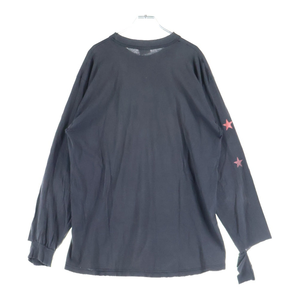 VINTAGE(ヴィンテージ) 90s RAGE AGAINST THE MACHINE L/S レイジアゲインストザマシーン フロント アーム プリント Tシャツ 長袖カットソー ブラック