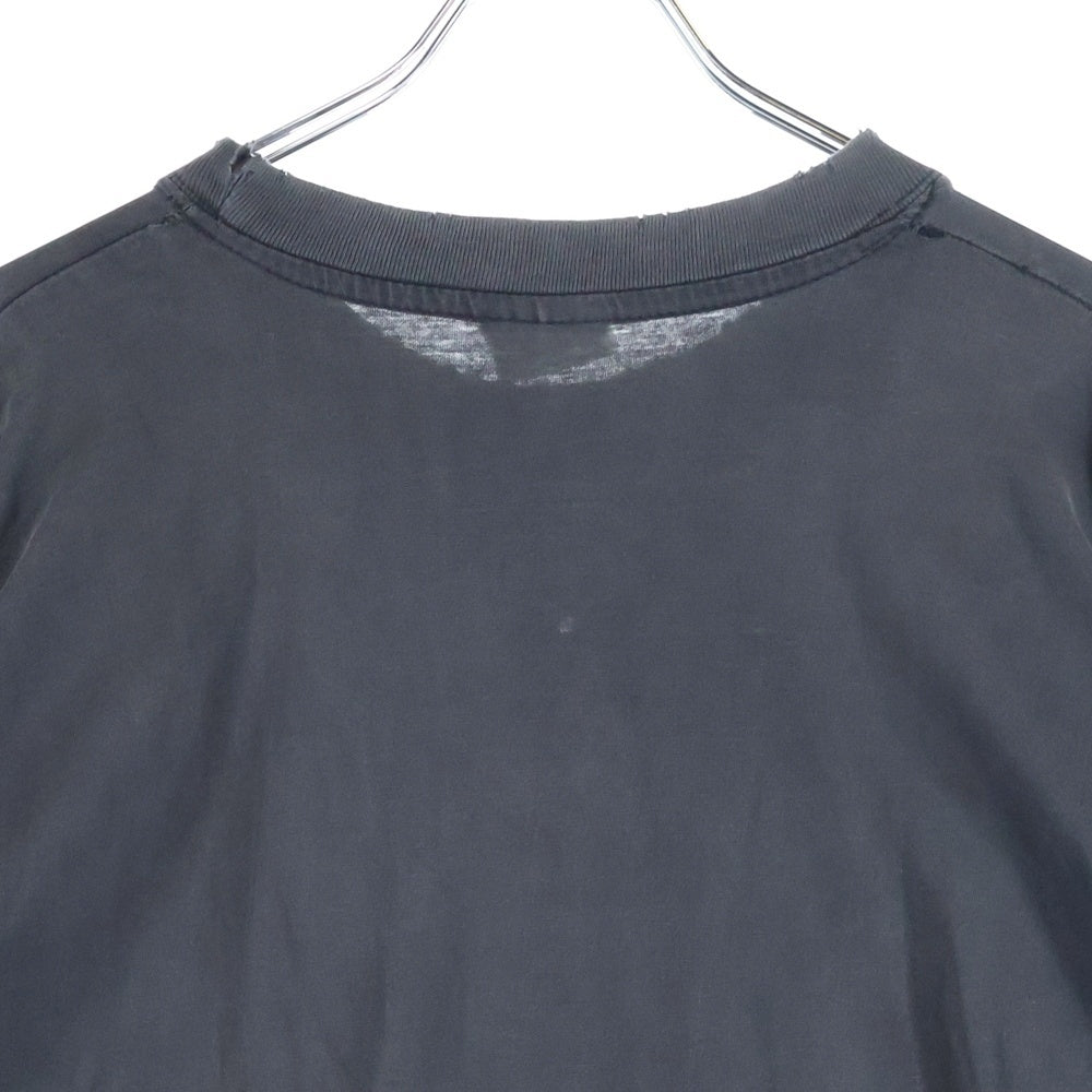 VINTAGE(ヴィンテージ) 90s RAGE AGAINST THE MACHINE L/S レイジアゲインストザマシーン フロント アーム プリント Tシャツ 長袖カットソー ブラック