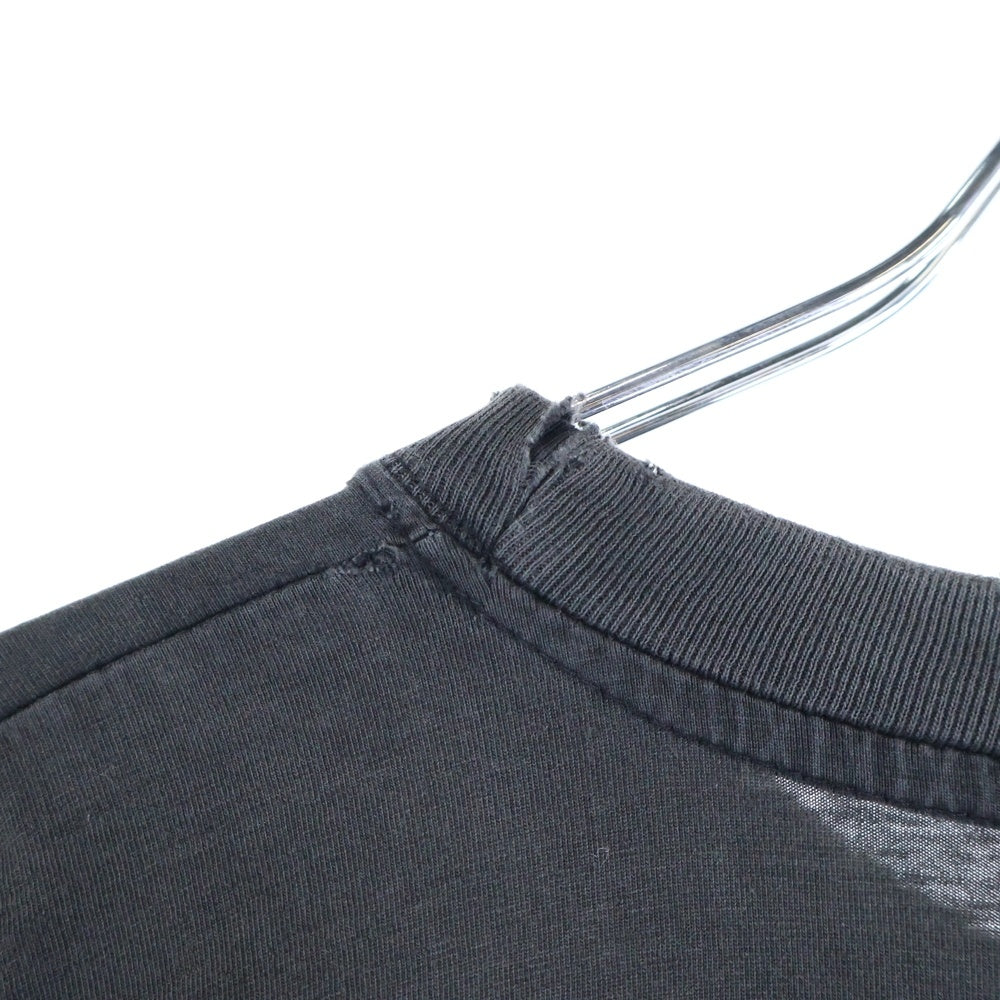 VINTAGE(ヴィンテージ) 90s RAGE AGAINST THE MACHINE L/S レイジアゲインストザマシーン フロント アーム プリント Tシャツ 長袖カットソー ブラック