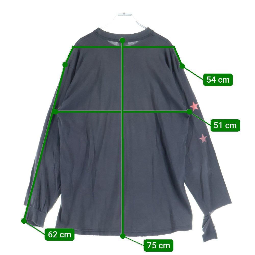 VINTAGE(ヴィンテージ) 90s RAGE AGAINST THE MACHINE L/S レイジアゲインストザマシーン フロント アーム プリント Tシャツ 長袖カットソー ブラック