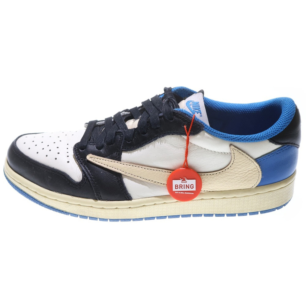 NIKE(ナイキ) ×TRAVIS SCOTT FRAGMENT DESIGN AIR JORDAN 1 LOW OG SP ×トラヴィススコット フラグメント エアジョーダン1 ローカットスニーカー US8.5/26.5cm DM7866-140