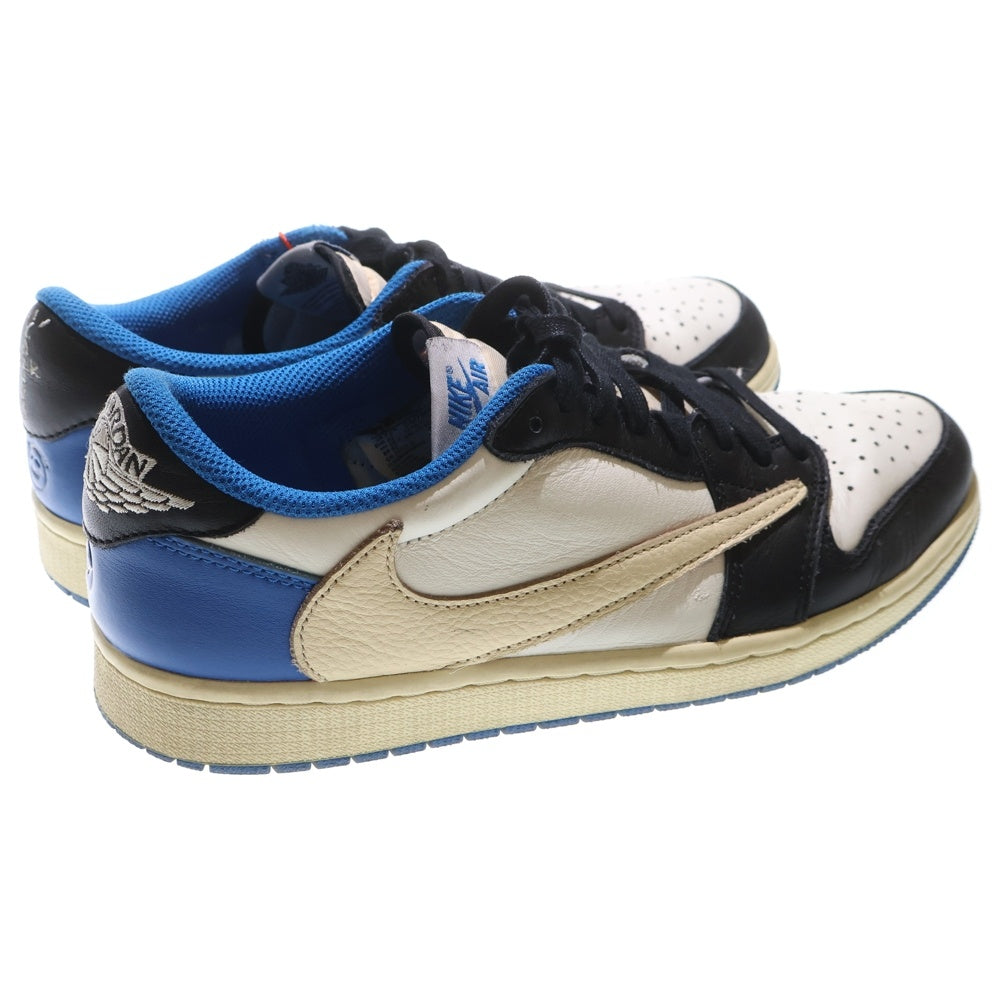 NIKE(ナイキ) ×TRAVIS SCOTT FRAGMENT DESIGN AIR JORDAN 1 LOW OG SP ×トラヴィススコット フラグメント エアジョーダン1 ローカットスニーカー US8.5/26.5cm DM7866-140