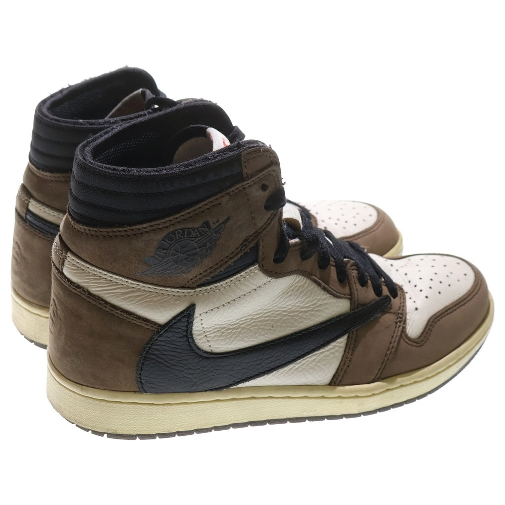 靴 Travis Scott AIR JORDAN 1 HIGH OG TS SP Jordan 1 Retro High OG SP Travis Scott Mocha Men's - CD4487-100 - US