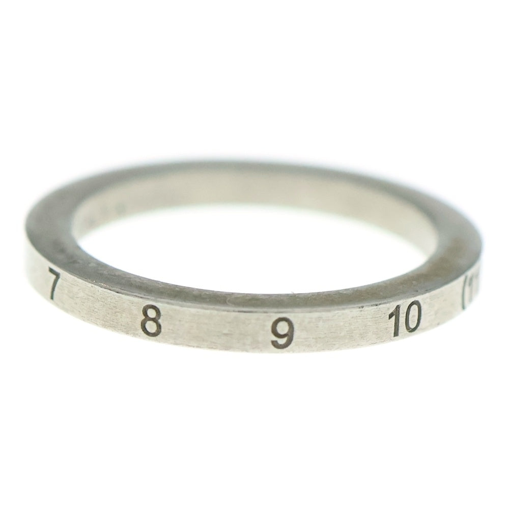 Martin Margiela(マルタンマルジェラ) NUMBER RING ナンバリングデザイン シルバー リング