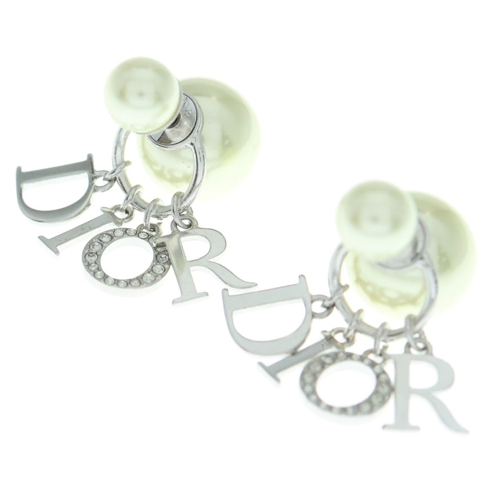 Christian Dior(クリスチャンディオール) Tribales コスチュームパール トライバル ピアス シルバー