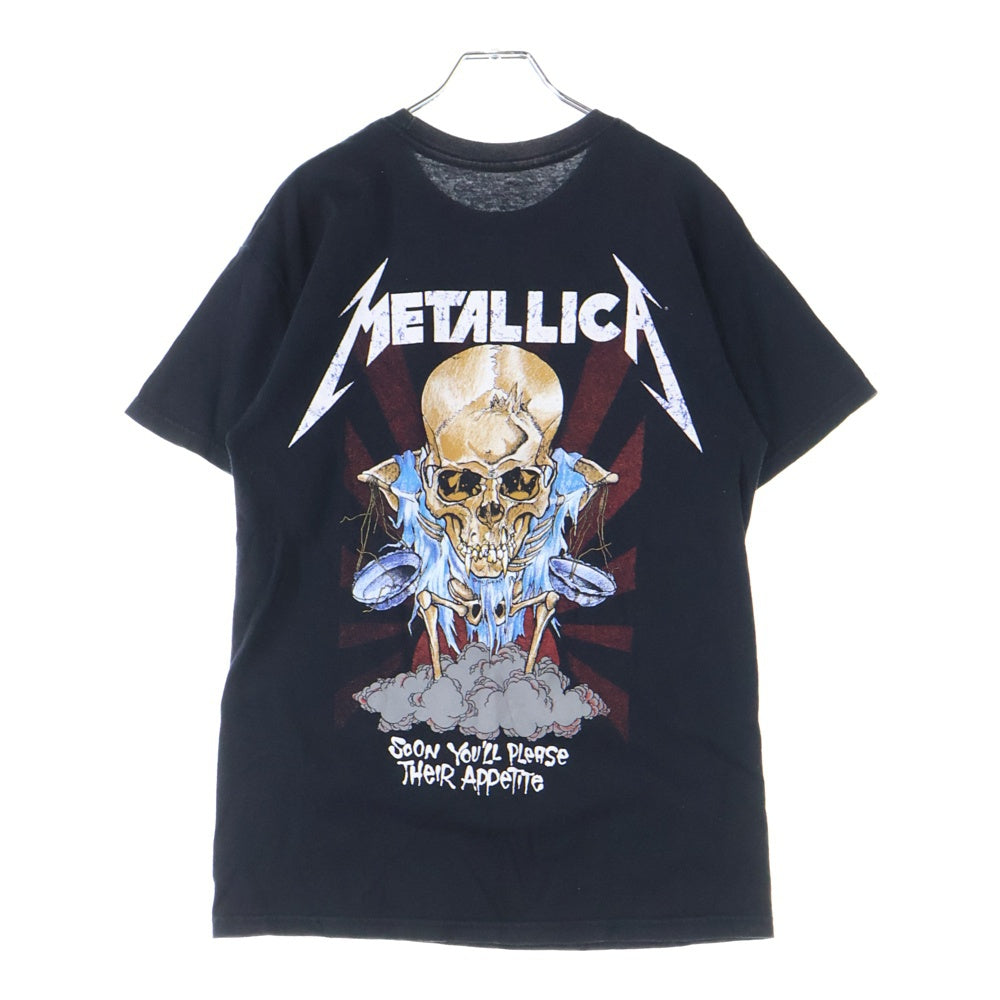 VINTAGE(ヴィンテージ) 00s METALLICA DORIS PUSHEAD 2007 メタリカ ドリス パスヘッド 両面プリント Tシャツ 半袖カットソー ブラック
