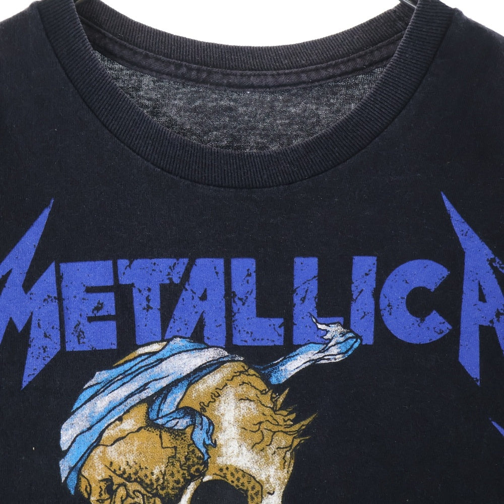 VINTAGE(ヴィンテージ) 00s METALLICA DORIS PUSHEAD 2007 メタリカ ドリス パスヘッド 両面プリント Tシャツ 半袖カットソー ブラック