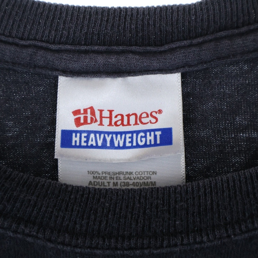 VINTAGE(ヴィンテージ) 00s RUSH ROLL THE BONES ラッシュ ロール ザボーンズ 両面プリント Tシャツ 半袖カットソーブラック