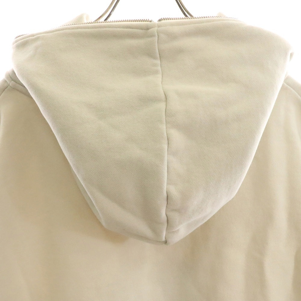 entire studios(エンタイア スタジオ) ETERNAL ZIP SOOT フルジップアップ パーカー ホワイト ES2202