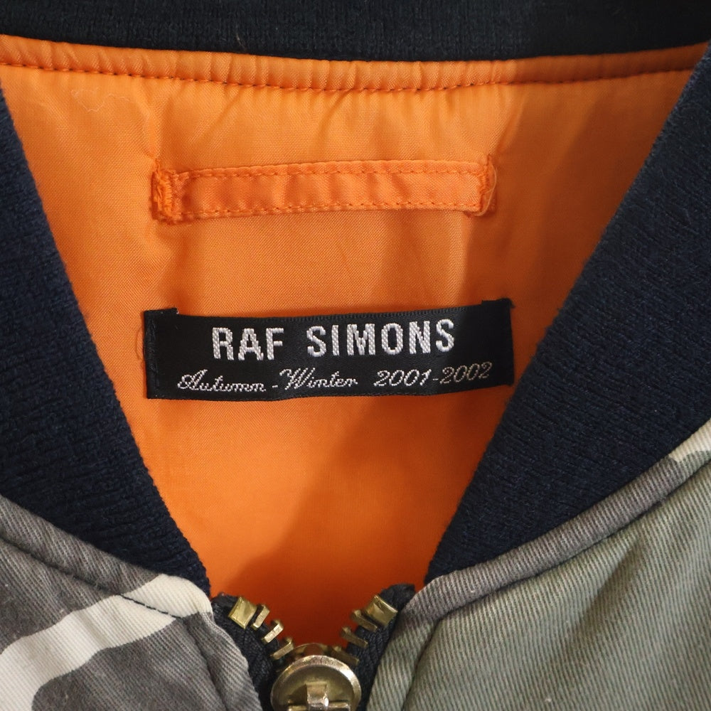 RAF SIMONS(ラフシモンズ) 01AW Archive Riot Riot Riot期 Bomber ma1