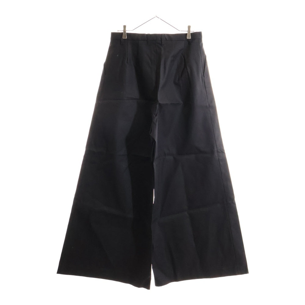 RAF SIMONS(ラフシモンズ) 11SS Archive super wide trousers アーカイブ バギー ワイド トラウザー パンツ ブラック