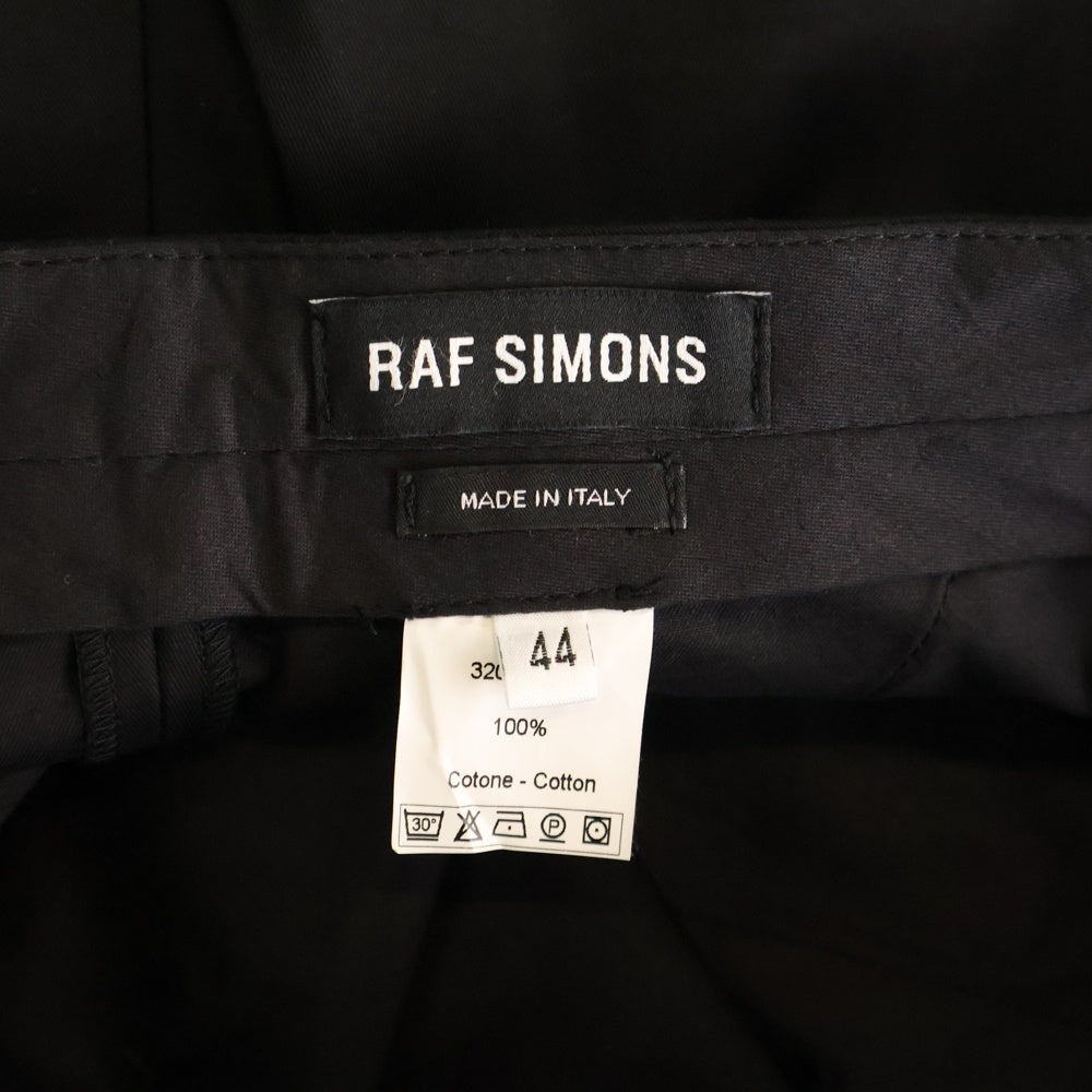 RAF SIMONS(ラフシモンズ) 11SS Archive super wide trousers アーカイブ バギー ワイド トラウザー パンツ ブラック
