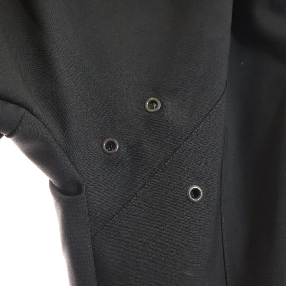 RAF SIMONS(ラフシモンズ) 08SS Archive ミイラ期 ウエストドローコード サルエルパンツ ブラック