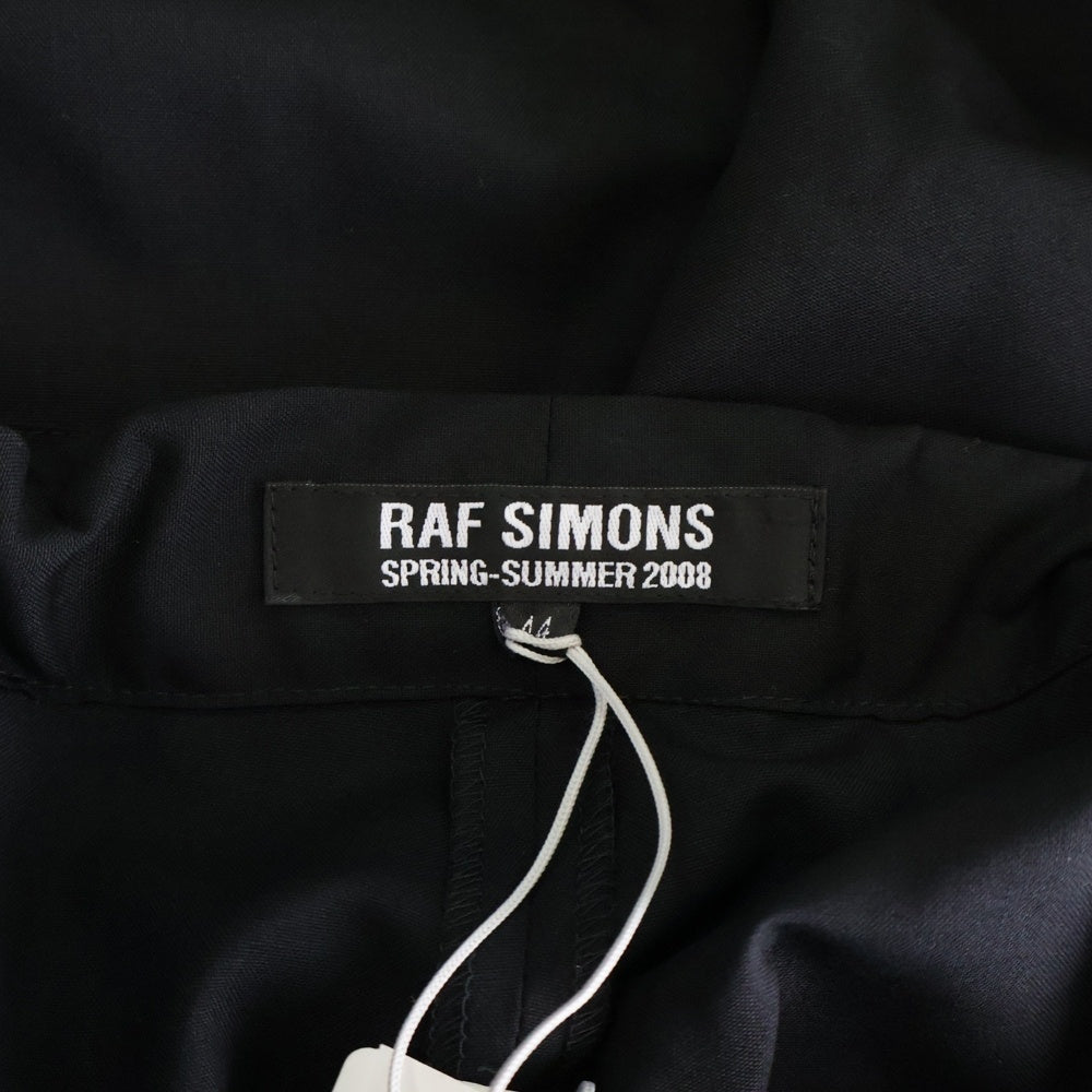 RAF SIMONS ラフシモンズ 08SS Archive ミイラ期 ウエストドローコード サルエルパンツ ブラック RAF SIMONS(ラフシモンズ) 08SS Archive ミイラ期 ウエストドロー