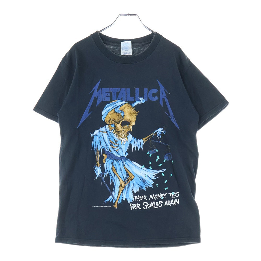 VINTAGE(ヴィンテージ) 90-00s METALLICA Doris メタリカ ドリス パスヘッド 両面プリント 半袖Tシャツ カットソー ブラック
