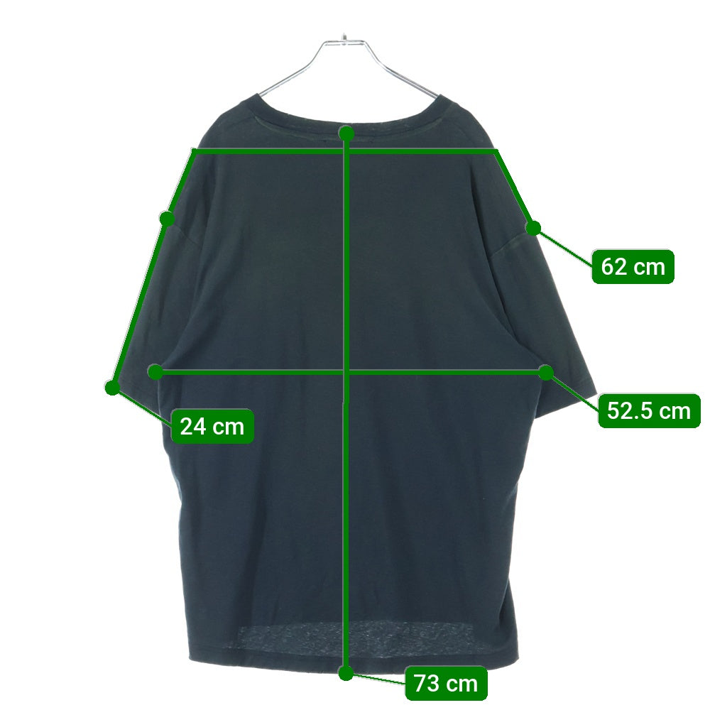 Acne Studios(アクネ ストゥディオズ) スタンプロゴ ダメージ Tシャツ FN-UXーTSHI000013 オリーブ