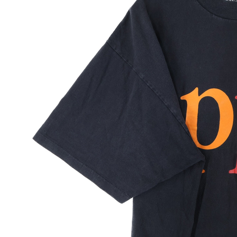 VINTAGE(ヴィンテージ) 90s APPLE MULTI COLOR TEXT LOGO アップル カラー テキスト ロゴ Tシャツ 半袖カットソー ブラック