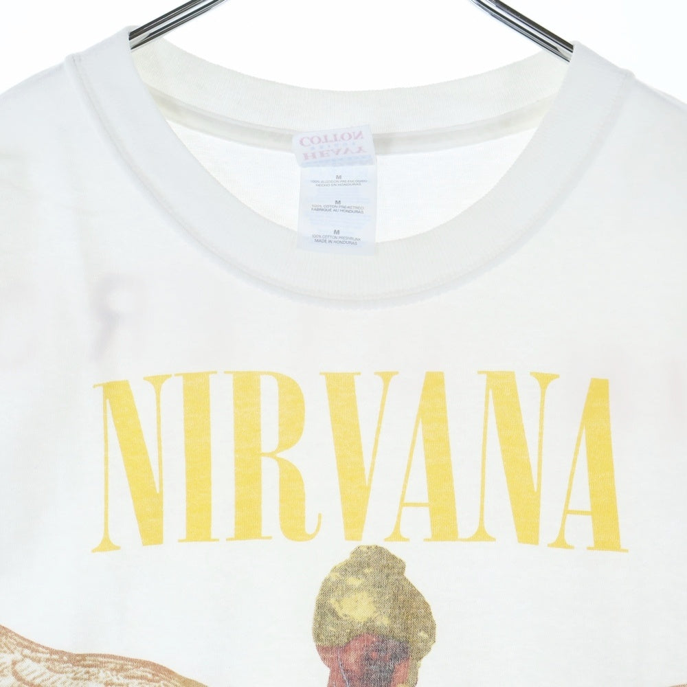 VINTAGE(ヴィンテージ) 00s NIRVANA IN UTERO Y2K ニルヴァーナ インユーテロ Tシャツ 半袖カットソー ホワイト