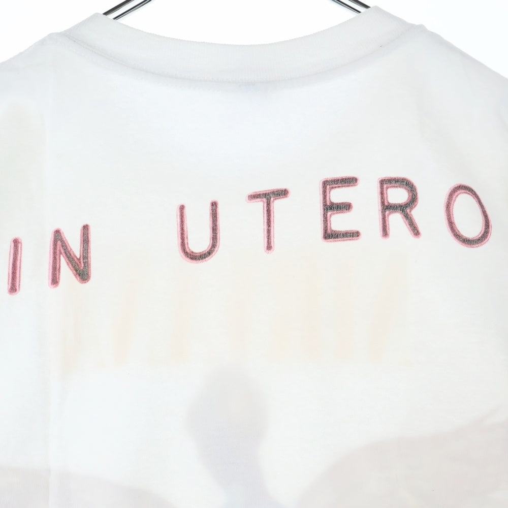 VINTAGE(ヴィンテージ) 00s NIRVANA IN UTERO Y2K ニルヴァーナ インユーテロ Tシャツ 半袖カットソー ホワイト