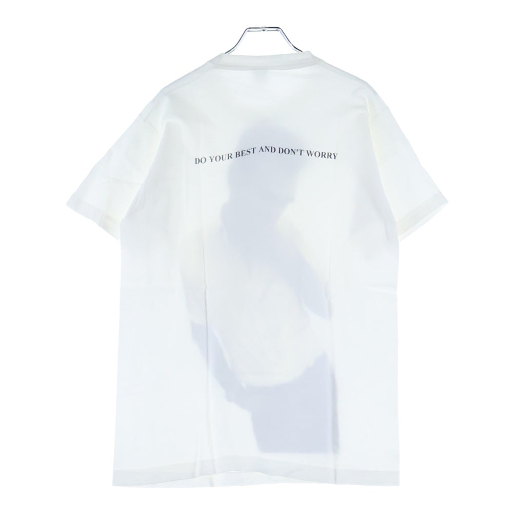 VINTAGE(ヴィンテージ) 90s MORRUSSEY do your best and don't worry 1995 モリッシー 半袖Tシャツ カットソー ホワイト