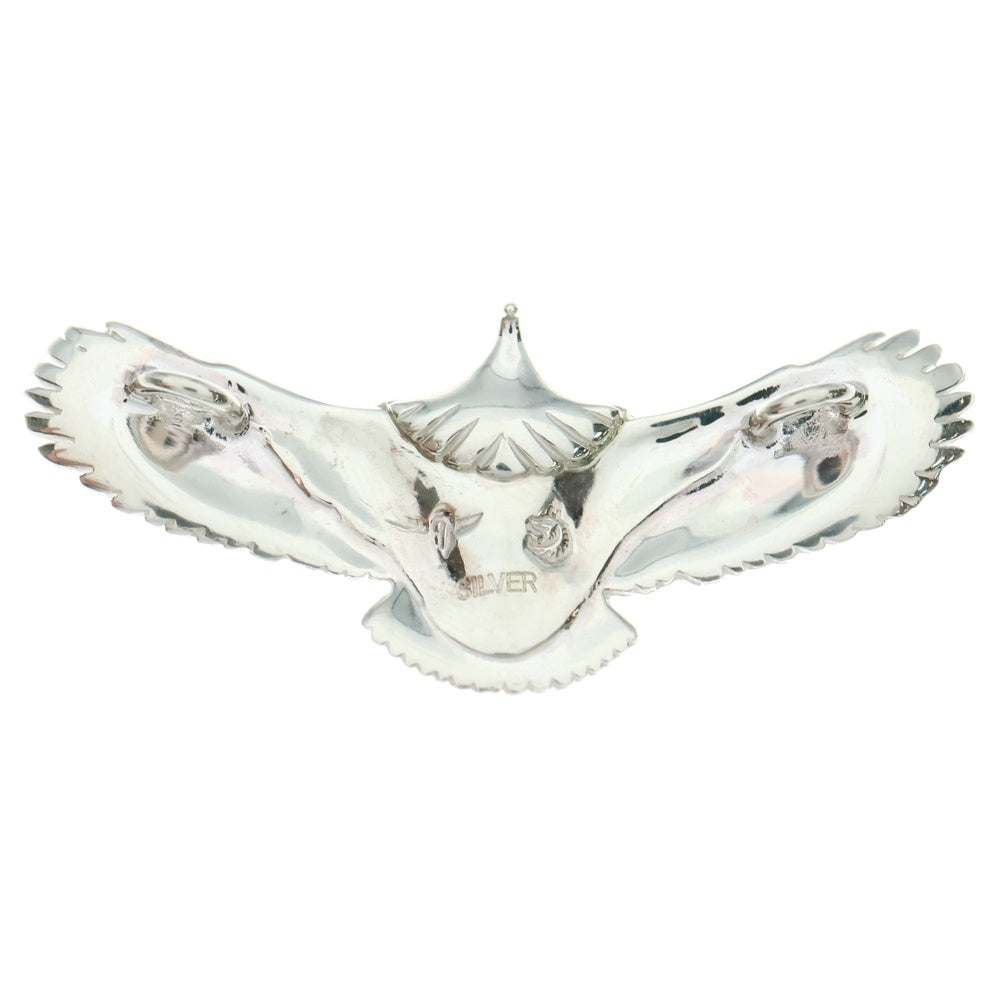 TADY & KING(タディアンドキング) SV ベビーイーグル 全銀 ネックレストップ シルバー