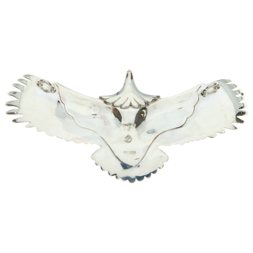 TADY & KING(タディアンドキング) SV 大イーグル 全銀 ネックレストップ シルバー