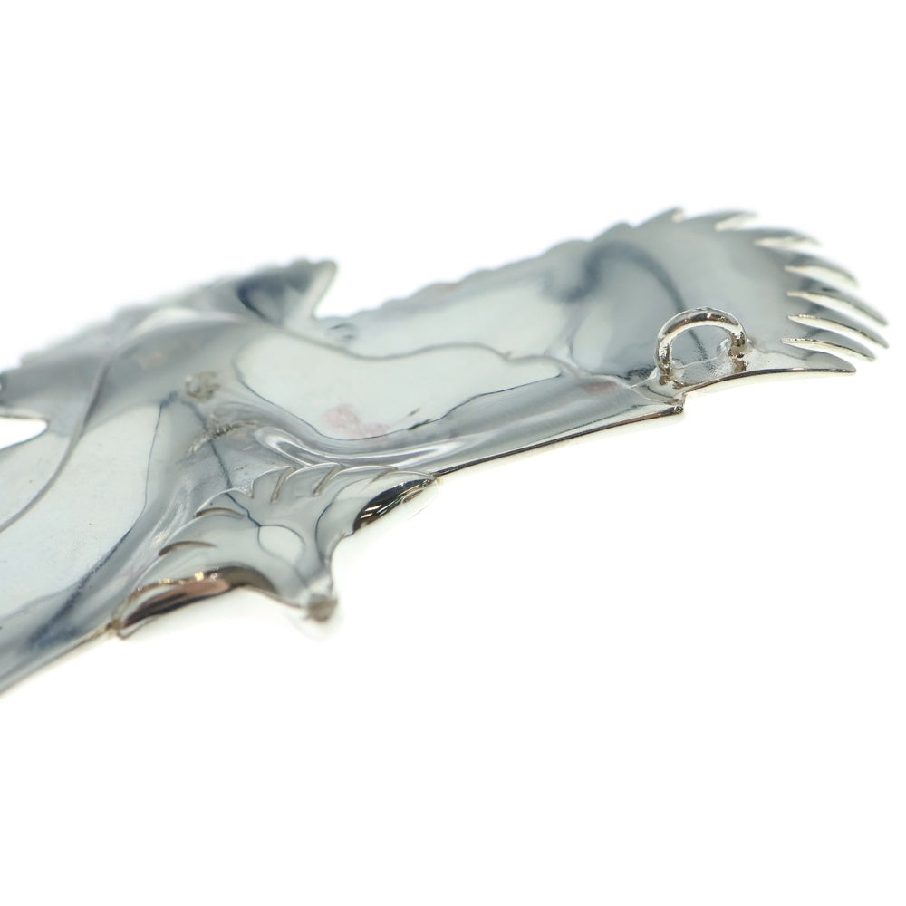 TADY & KING(タディアンドキング) SV 大イーグル 全銀 ネックレストップ シルバー