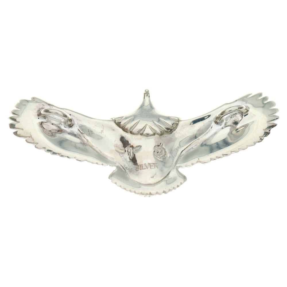 TADY & KING(タディアンドキング) ベビーイーグルSV銀縄ターコイズ ネックレストップ シルバー