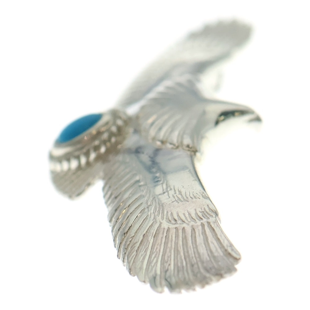 TADY & KING(タディアンドキング) ベビーイーグルSV銀縄ターコイズ ネックレストップ シルバー