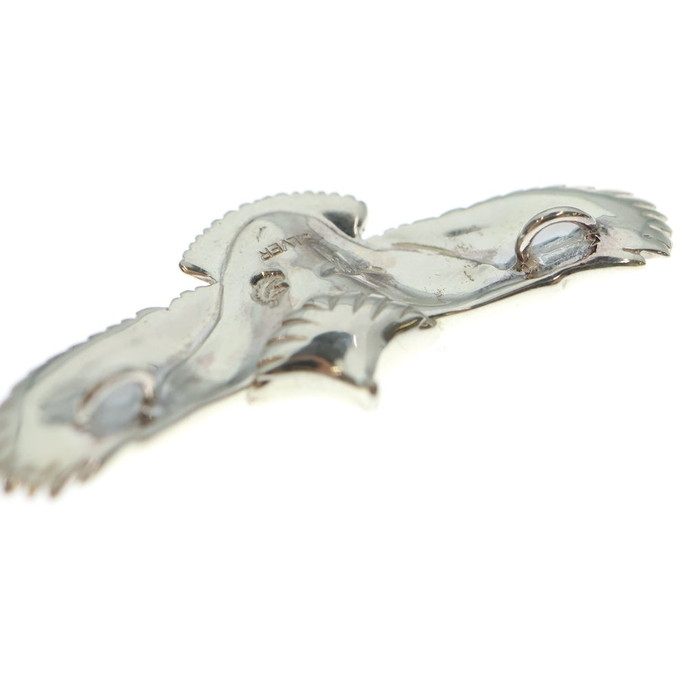 TADY & KING(タディアンドキング) ベビーイーグルSV銀縄ターコイズ ネックレストップ シルバー