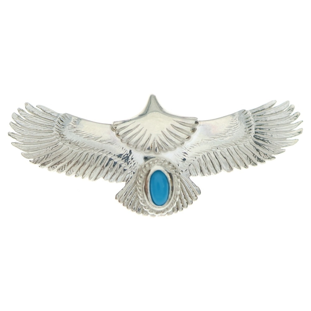 TADY & KING(タディアンドキング) ベビーイーグルSV銀縄ターコイズ ネックレストップ シルバー