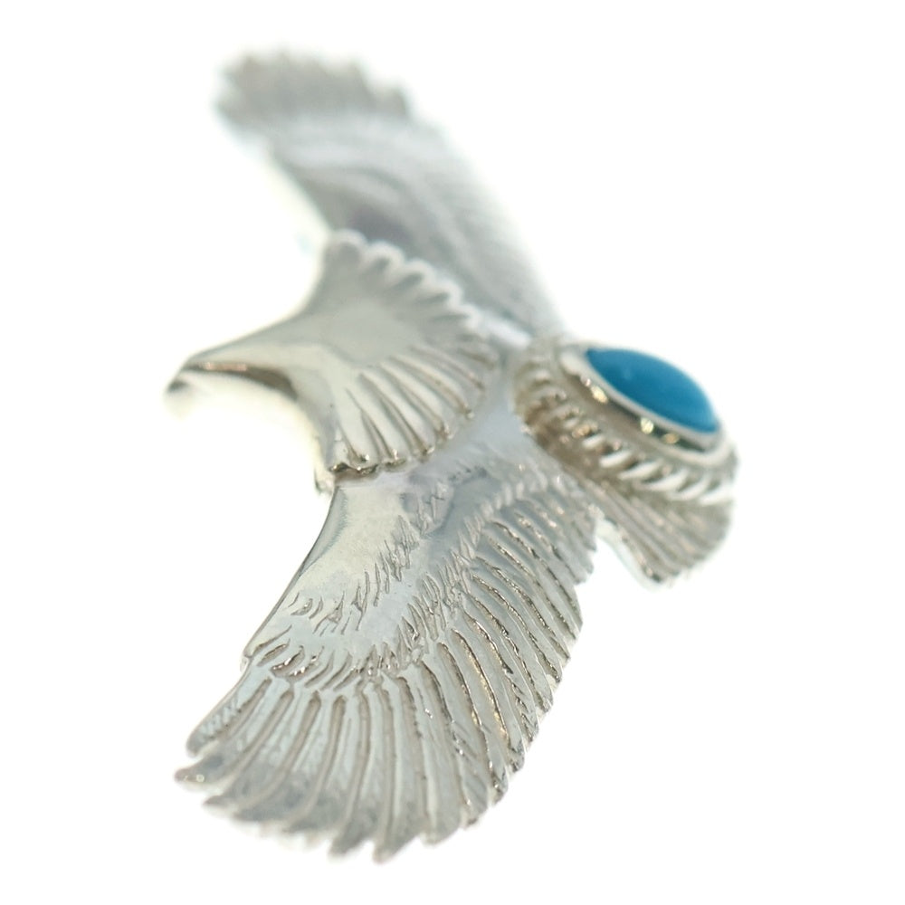 TADY & KING(タディアンドキング) ベビーイーグルSV銀縄ターコイズ ネックレストップ シルバー