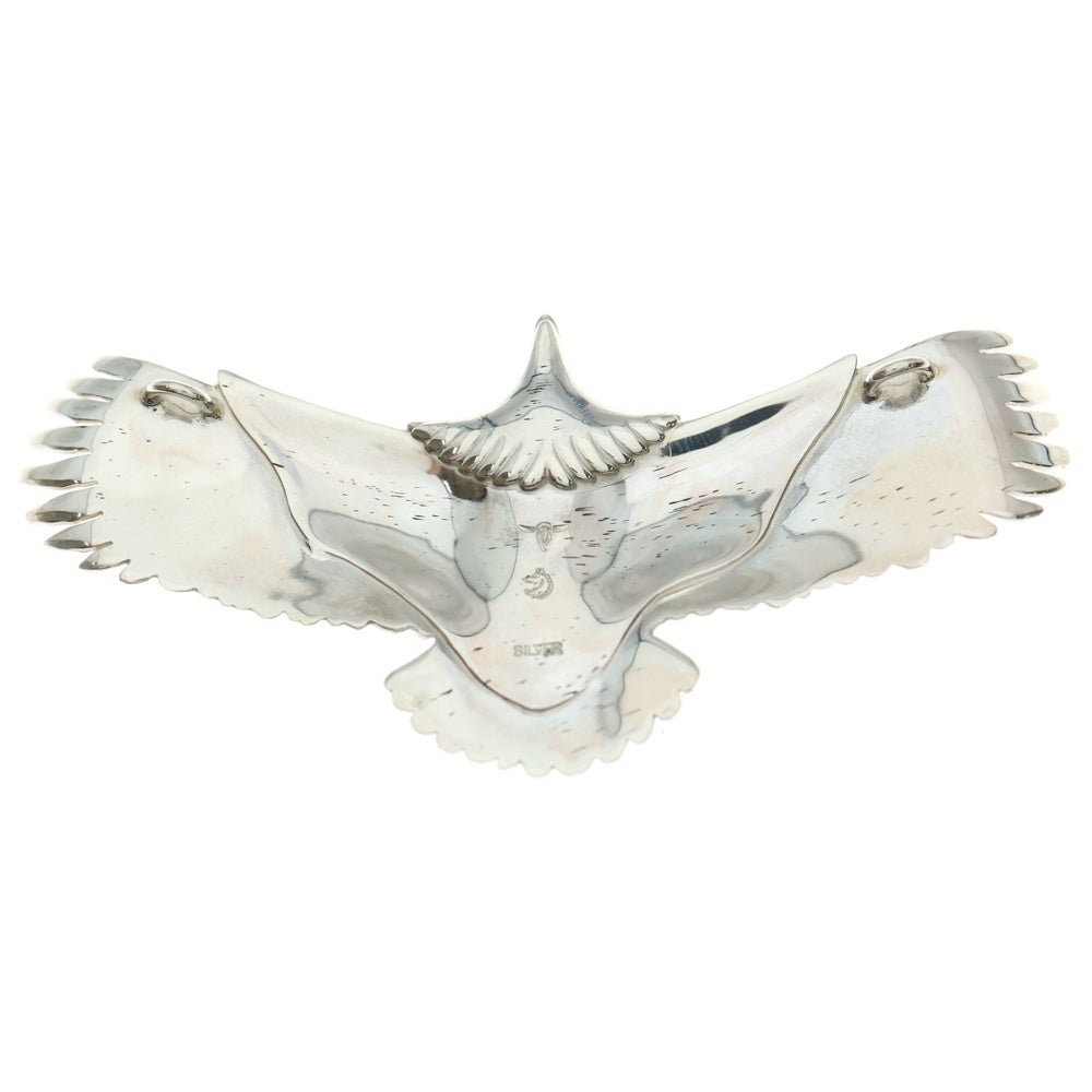 TADY & KING(タディアンドキング) SV 特大イーグル銀縄ターコイズ ネックレストップ シルバー