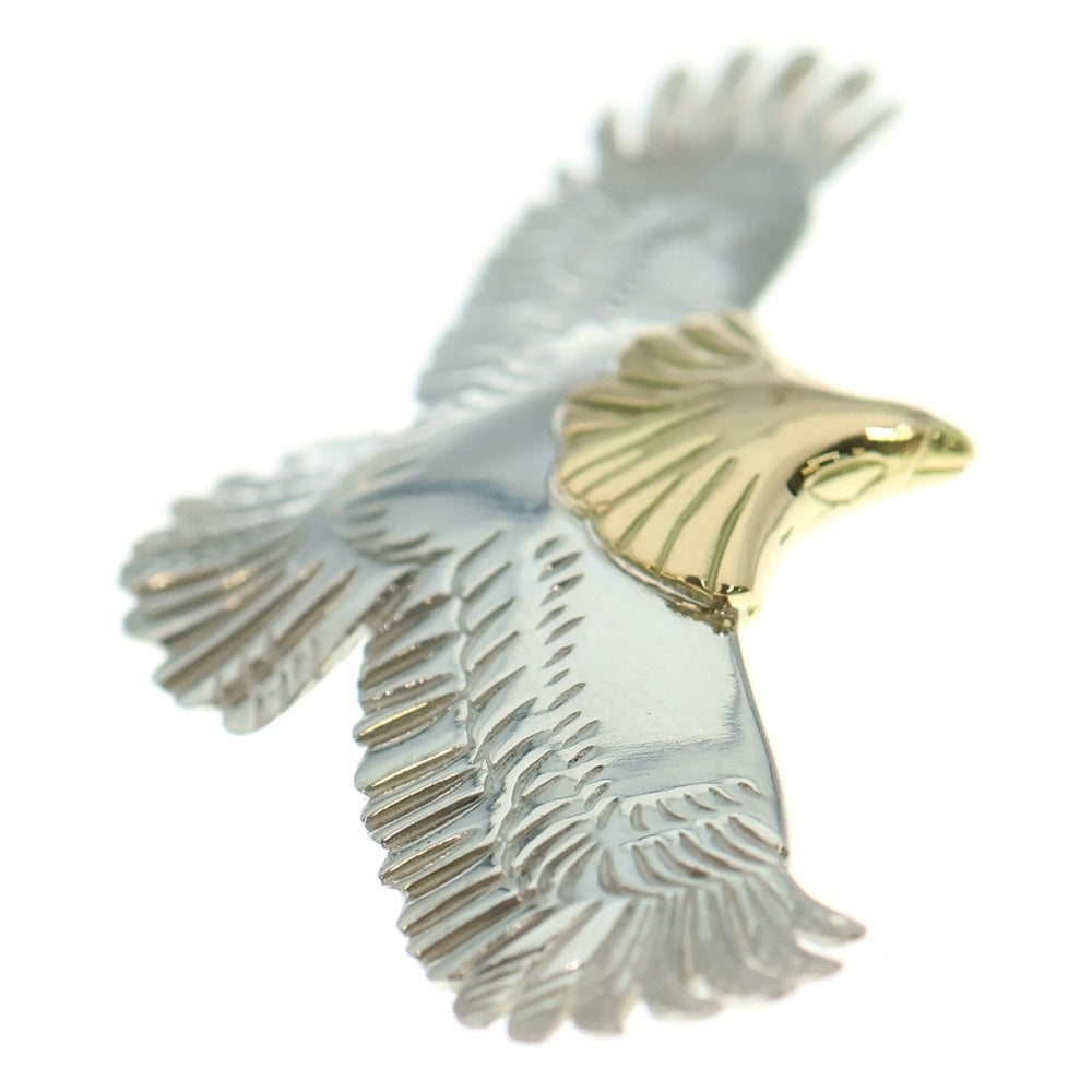 TADY & KING(タディアンドキング) K18 小イーグル頭金 ネックレストップ シルバー/ゴールド