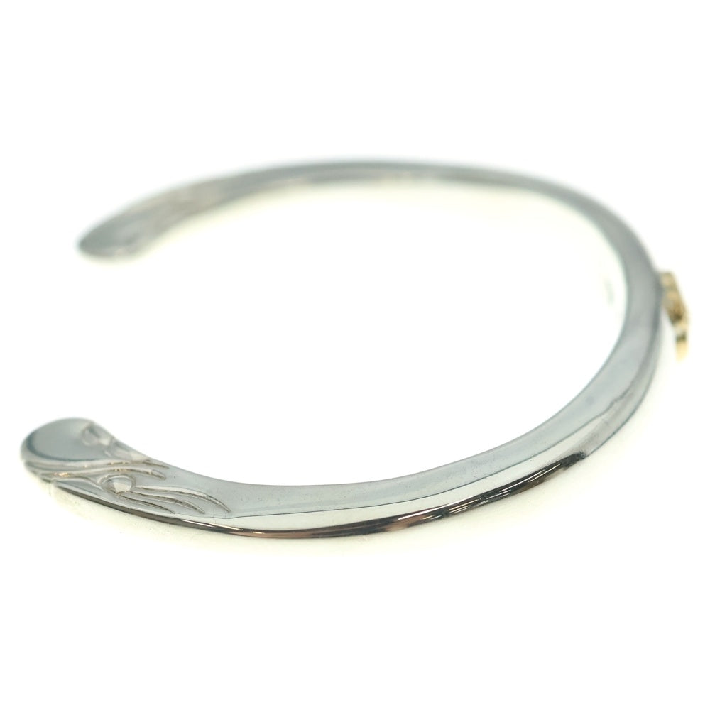 TADY & KING(タディアンドキング) イーグルフェイスバングル GPローズ シルバー/ゴールド