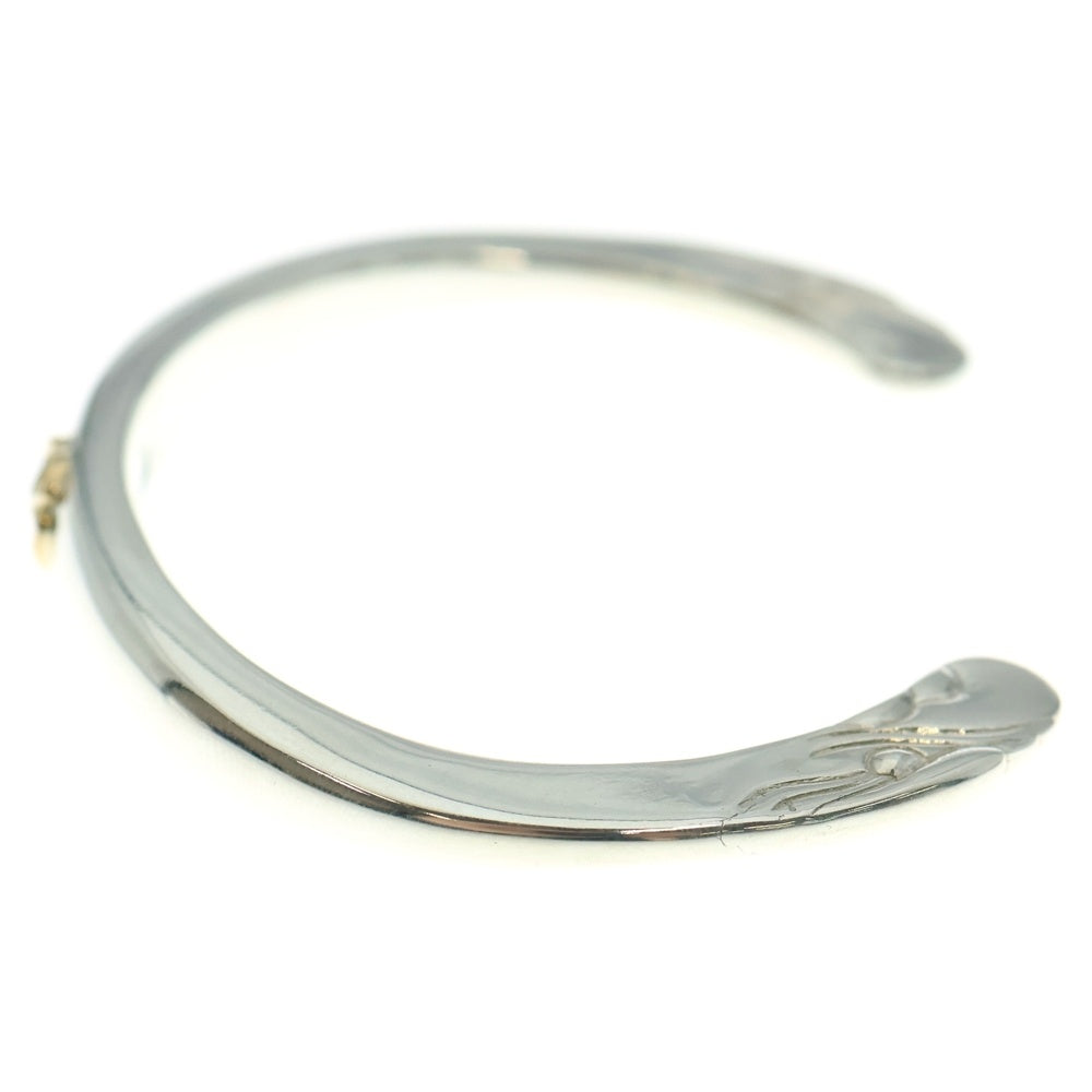 TADY & KING(タディアンドキング) イーグルフェイスバングル GPローズ シルバー/ゴールド