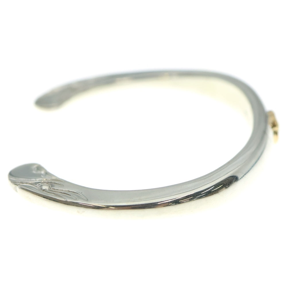 TADY & KING(タディアンドキング) イーグルフェイスバングル GPローズ シルバー/ゴールド