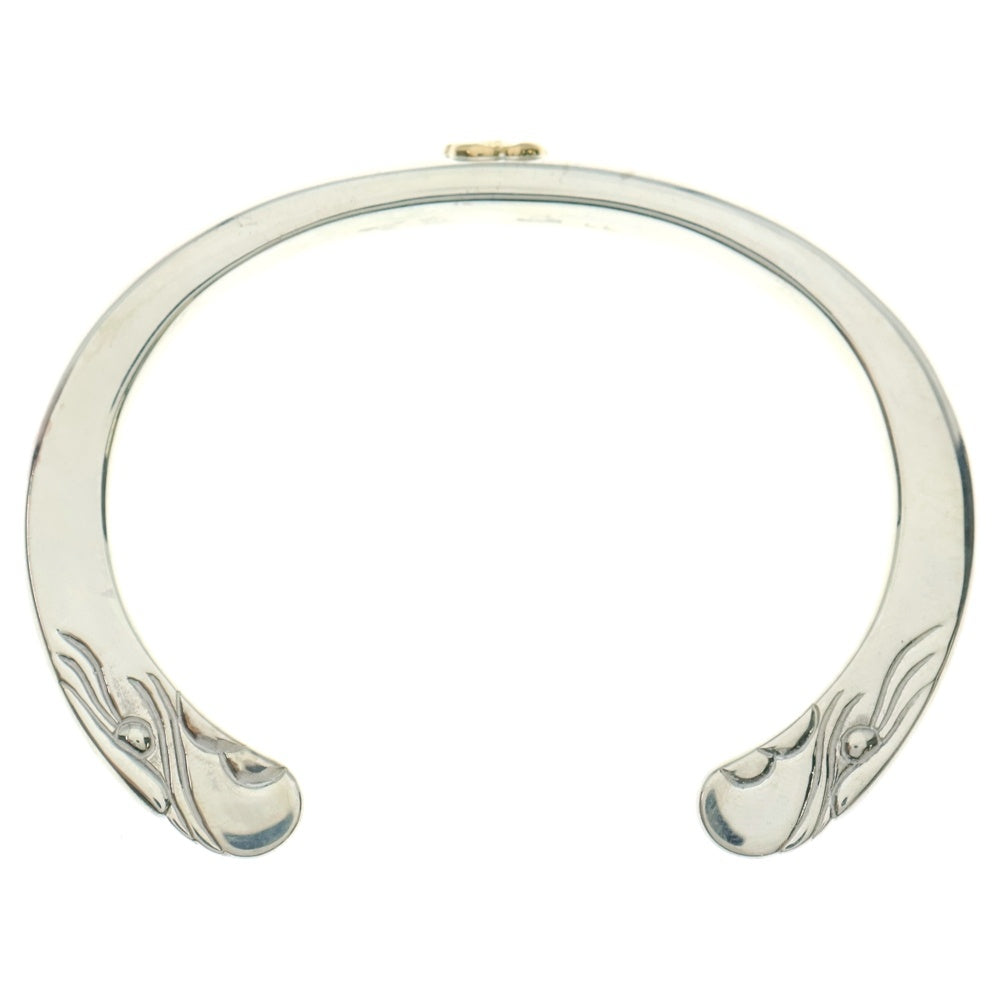 TADY & KING(タディアンドキング) イーグルフェイスバングル GPローズ シルバー/ゴールド