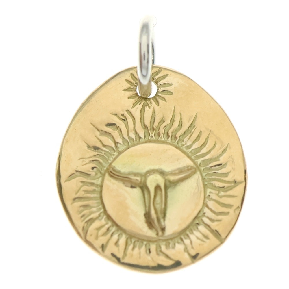 TADY & KING(タディアンドキング) K18 ロングホーン金メタルM ペンダント ネックレストップ ゴールド